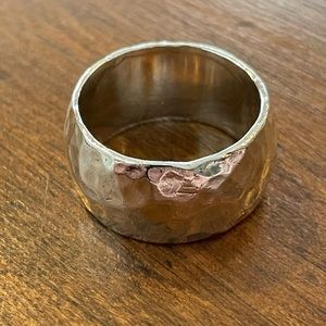 Hammered Silver Ring - Silpada